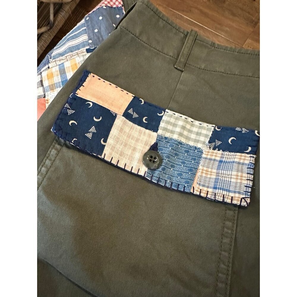Nwt Alex Mill X Blank Supply Re X Work Field Chino Quilted Patchwork Pants 31 — image 6 of 8